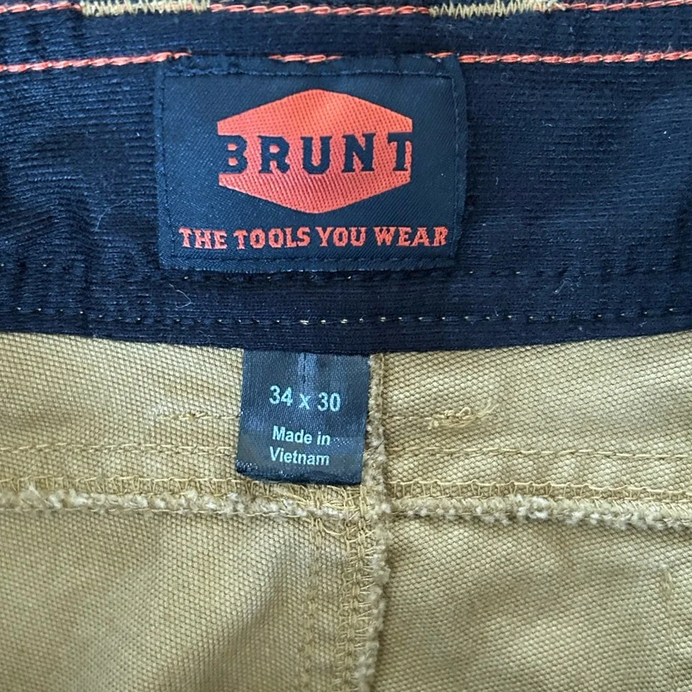 Men’s Brunt Tan Martin Pant 34x29 EUC - Picture 12 of 15